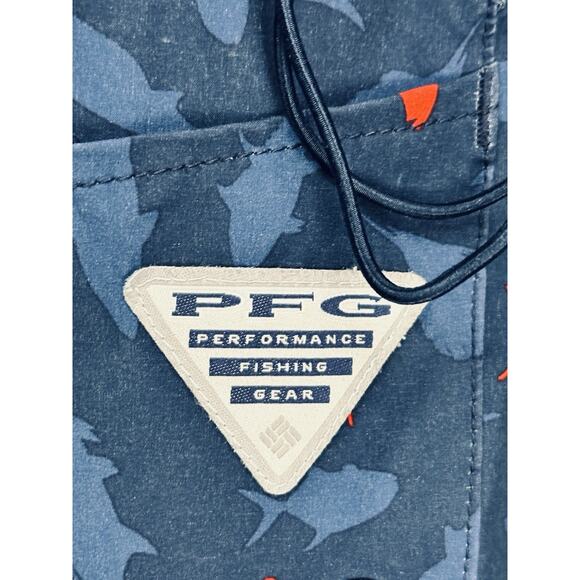 Columbia PFG Board Short Size 30 Gamefish Swim Trunk 9” - Picture 3 of 12